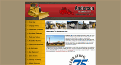 Desktop Screenshot of andersoninc.net